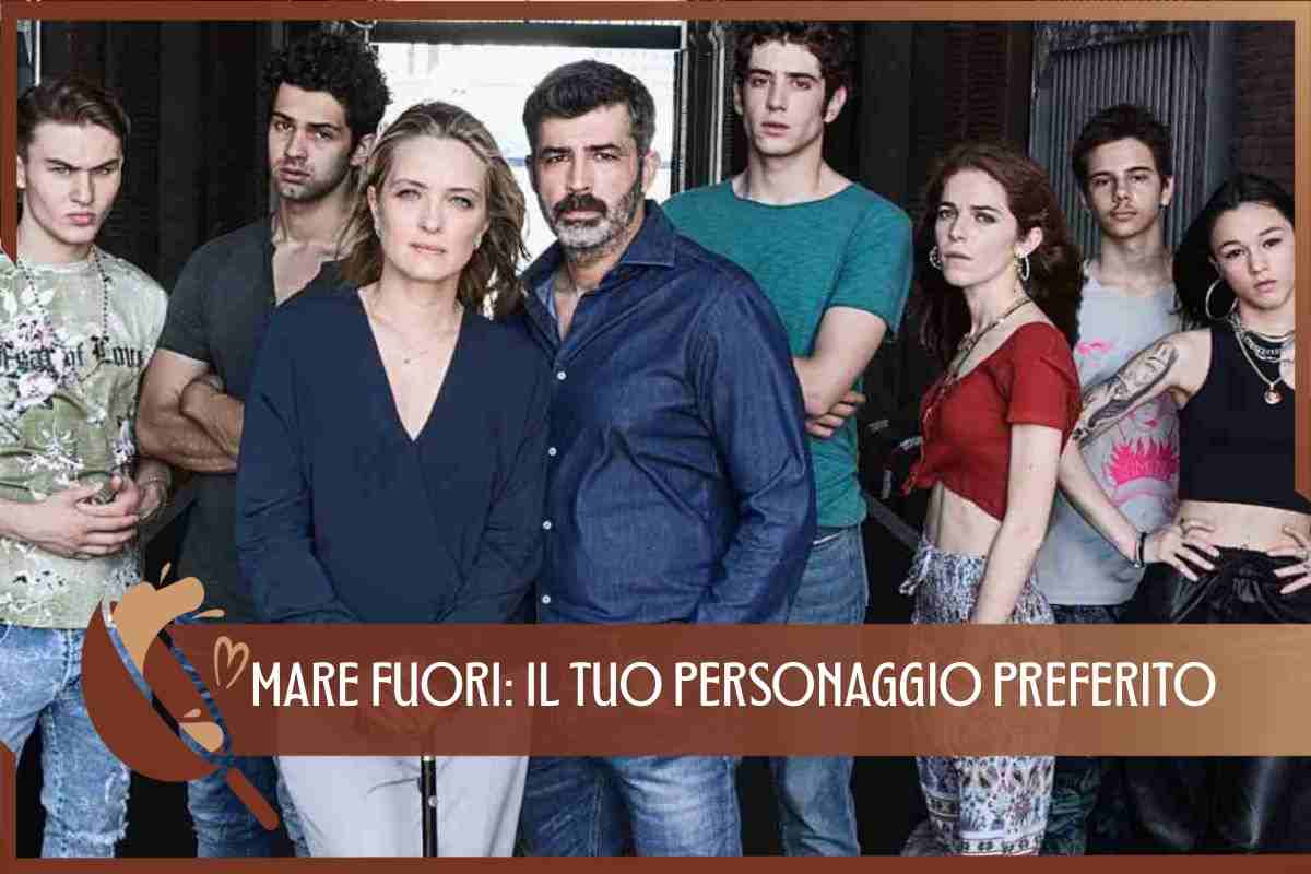 Mare fuori cast test personalità