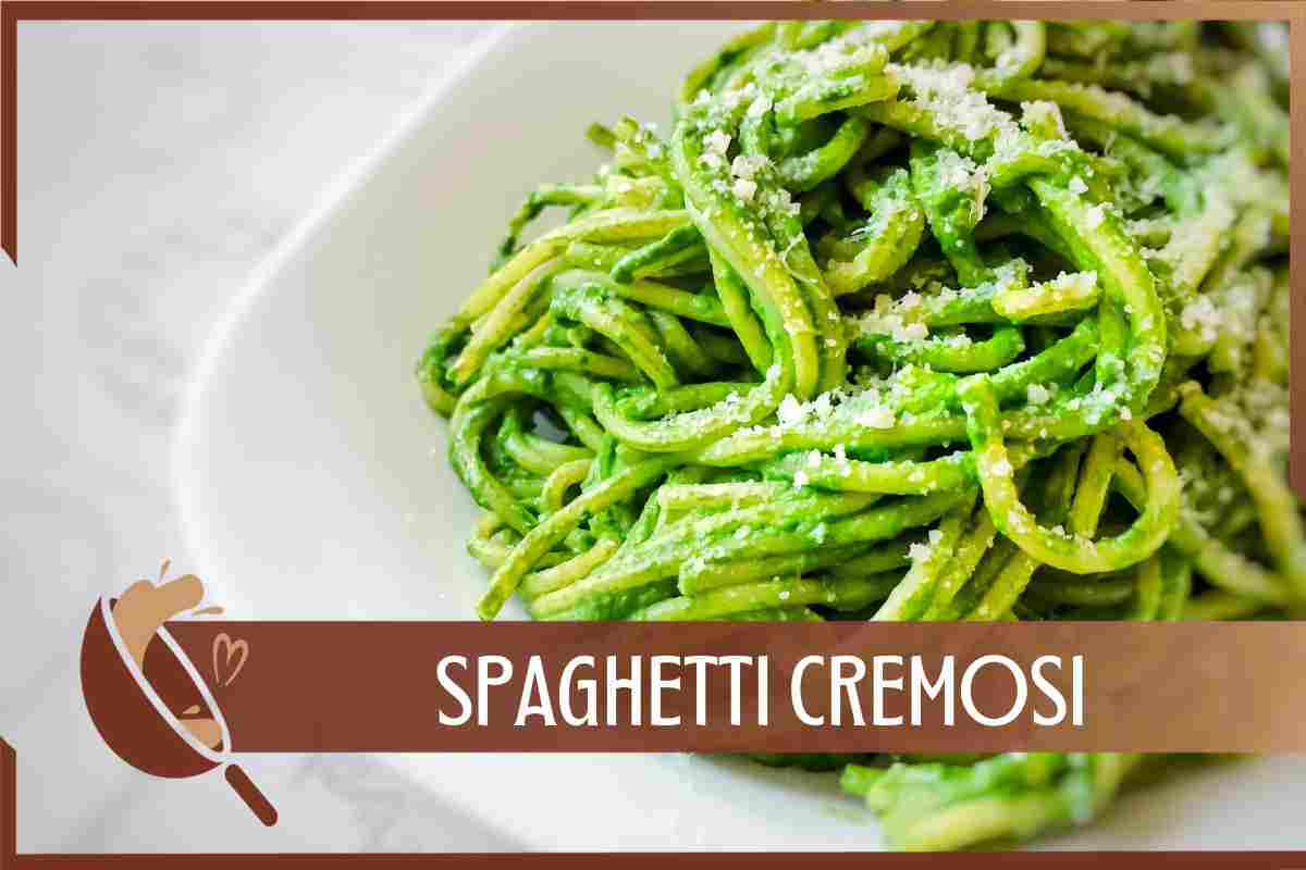 Spaghetti cremosi ricotta e spinaci