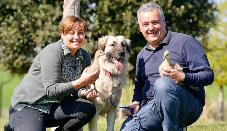 La cuoca Benedetta Rossi in uno scatto nella sua casa in campagna