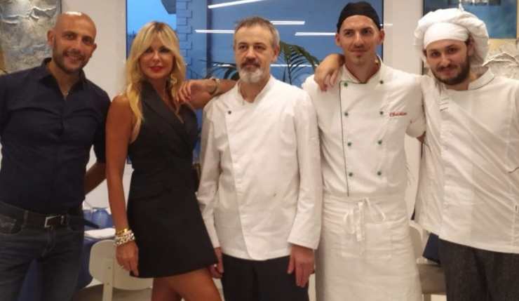 Le celebrità nel ristorante di Rimini