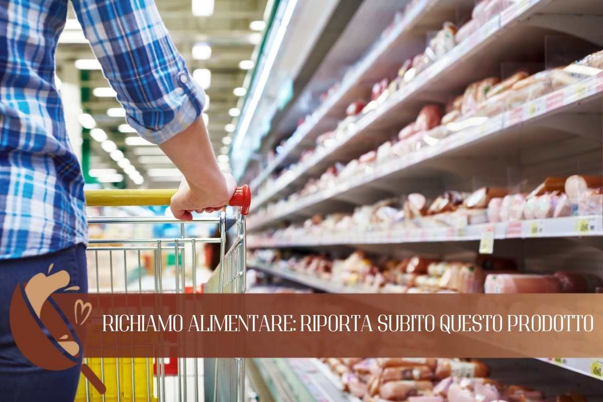 Se è stato indetto il richiamo alimentare restituisci il prodotto