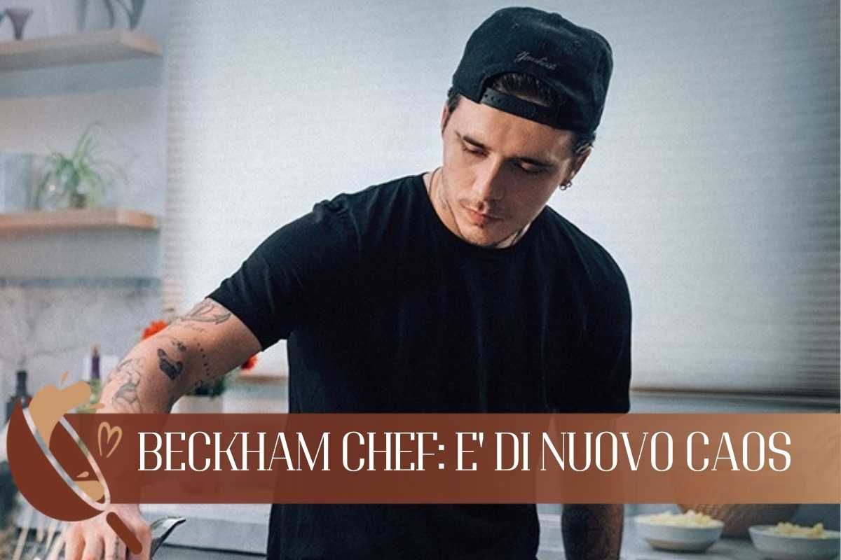 Il figlio di David e Victoria Beckham e la passione per la cucina