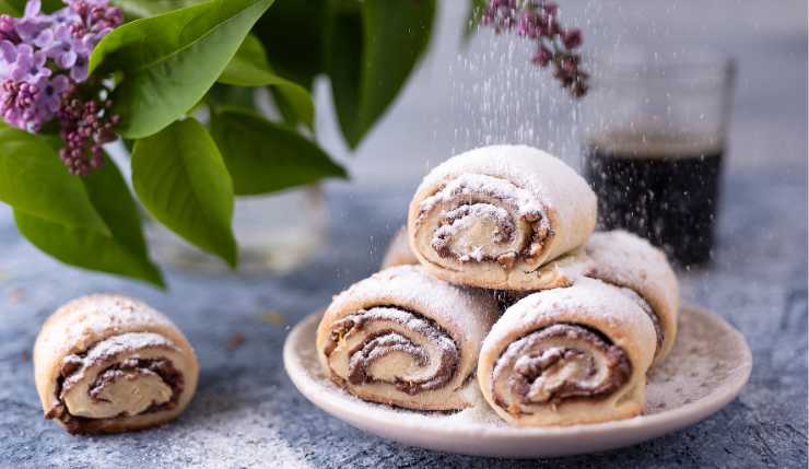 Rotoli alla Nutella più piccoli