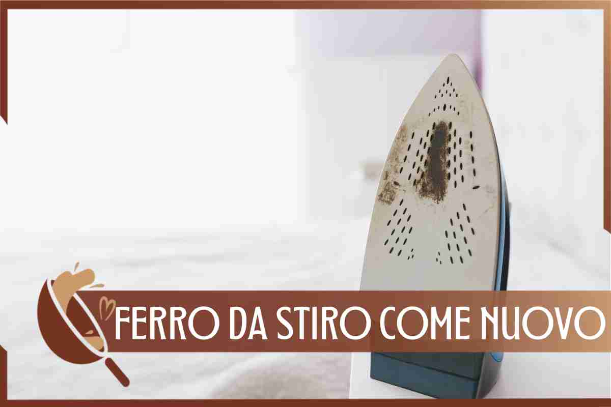 Ferro da stiro rovinato