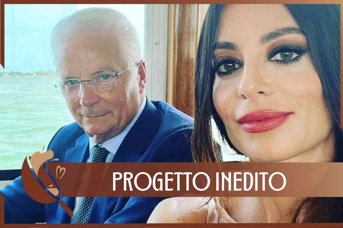 Iginio e Debora Massari con la loro nuova creazione