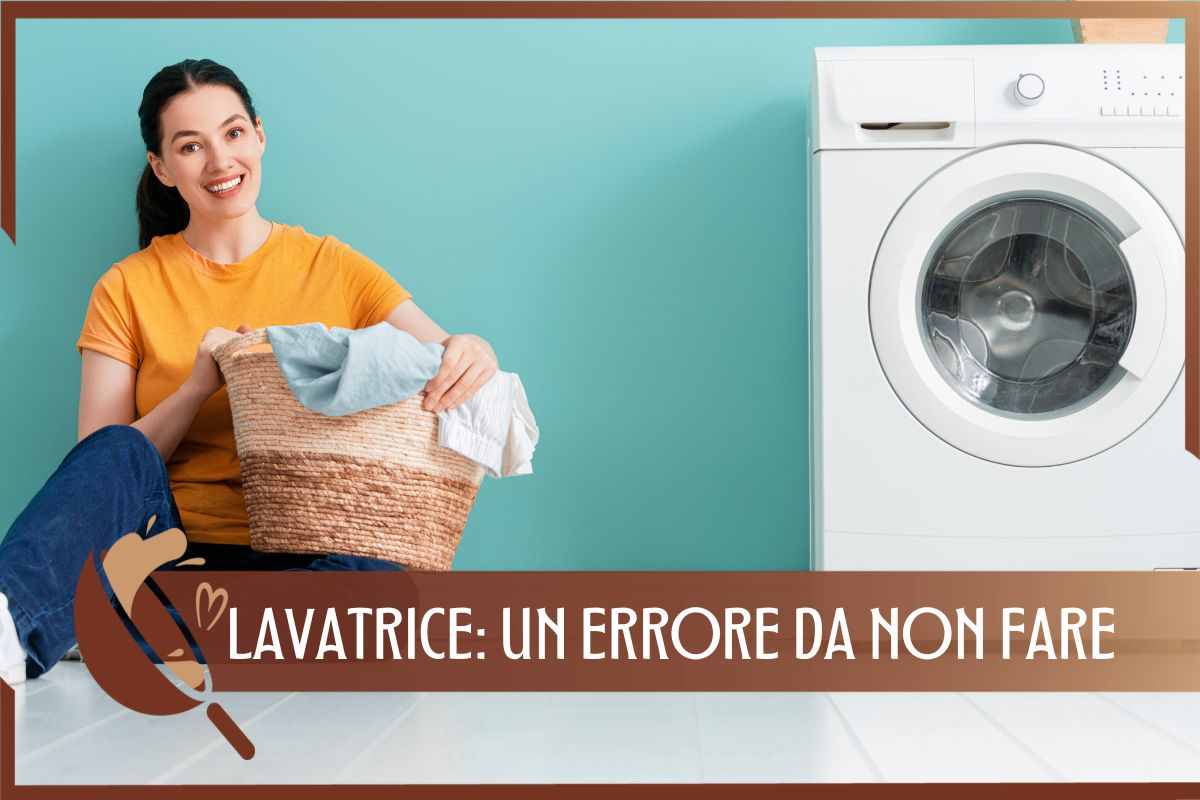 Errore lavatrice trucco casa