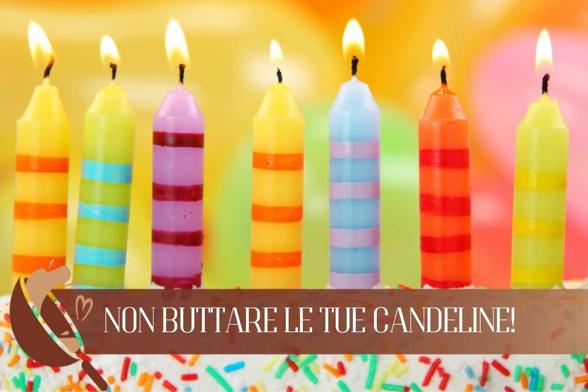 Come riutilizzare le candeline da compleanno