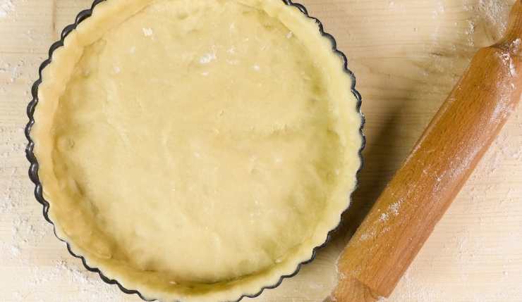 Pasta frolla per la torta con amaretti