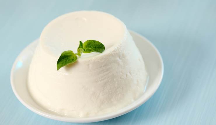 Ricotta in una ciotolina