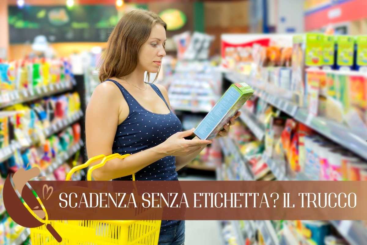 Esiste un trucco per conoscere la scadenza di un cibo senza etichetta