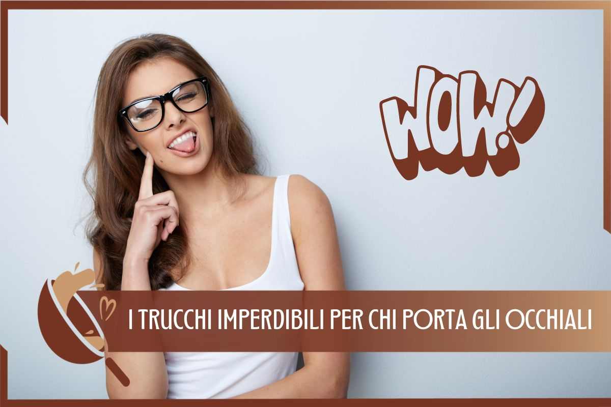 Trucchi utili per chi indossa occhiali 