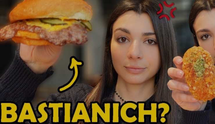 Franchino e Giulia criticano lo smashburger di Bastianich
