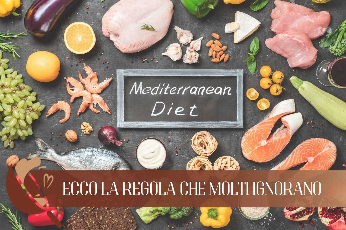 La dieta alimentare è l'alimentazione più sana ma ha una regola