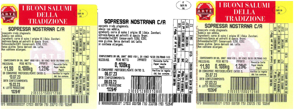 La sopressa nostrana richiamata dal mercato