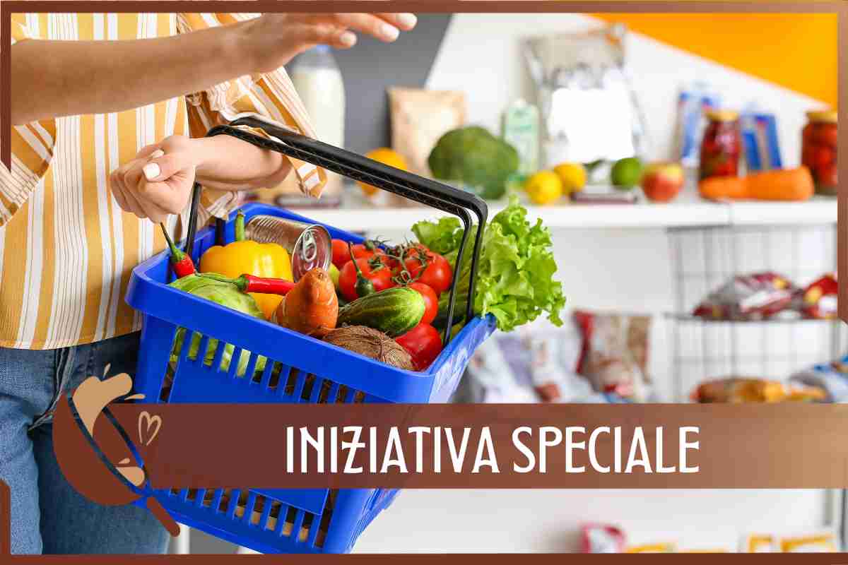 supermercato per spesa gratuita