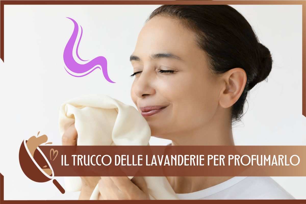 trucco per capi profumati lavanderia