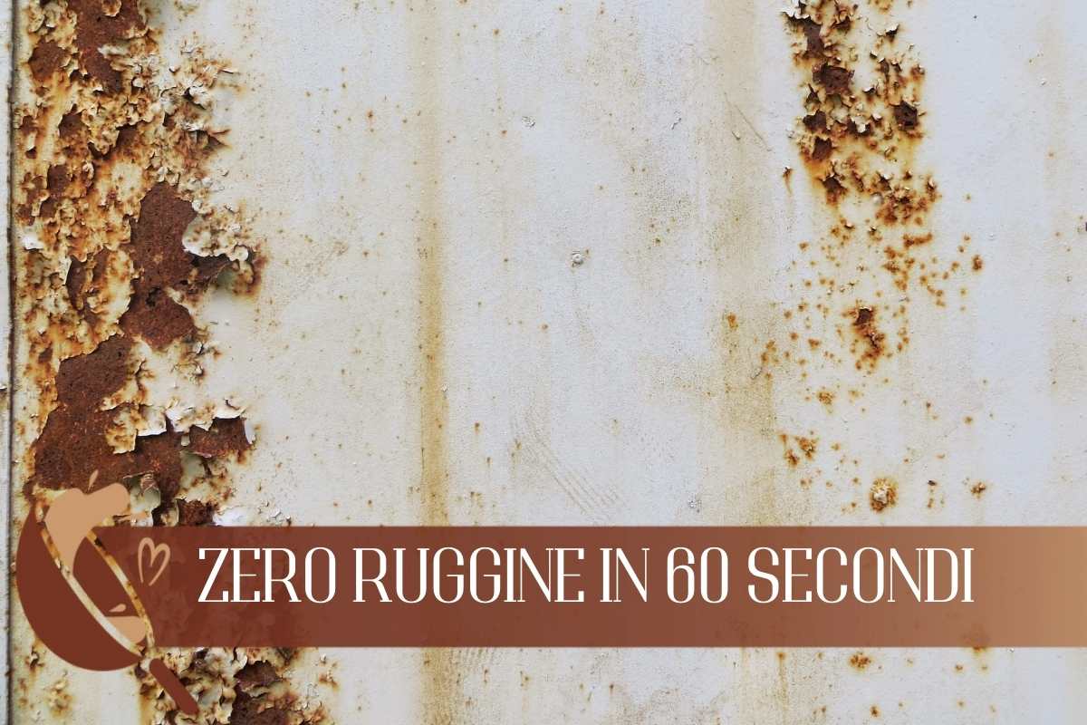 Eliminare la ruggine in 60 secondi con questo trucco