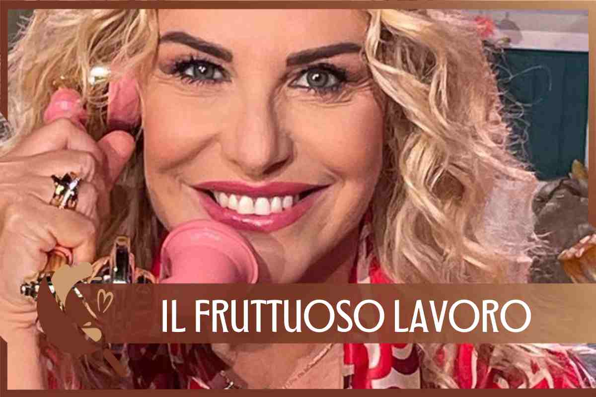 Antonella Clerici e il compagno Vittorio Garrone