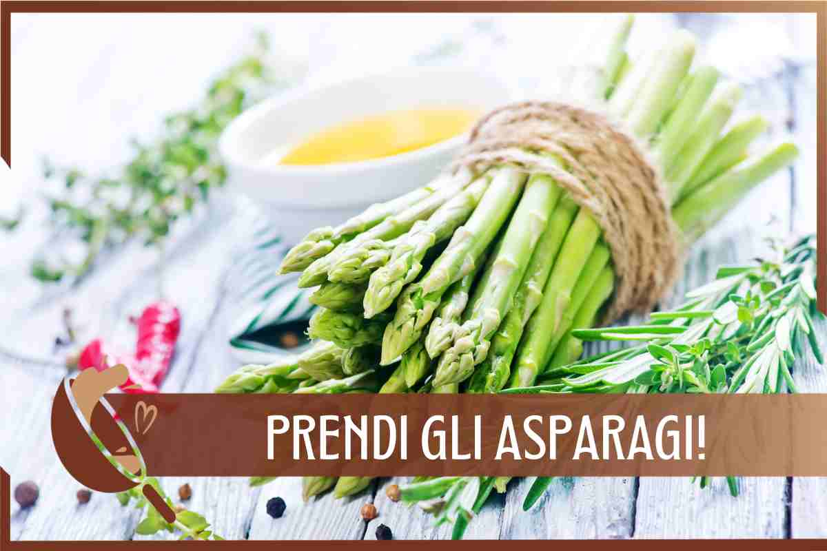 Insalata con asparagi