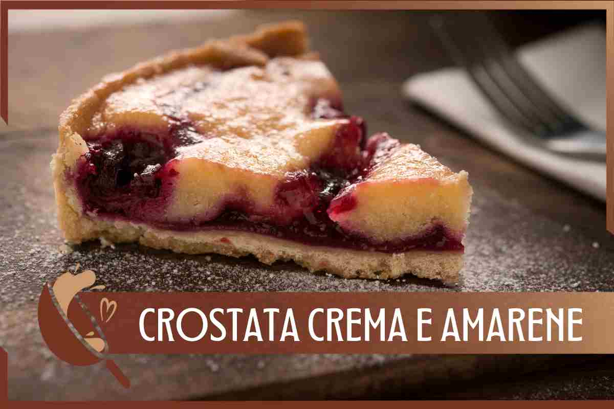 Crostata crema e amarene