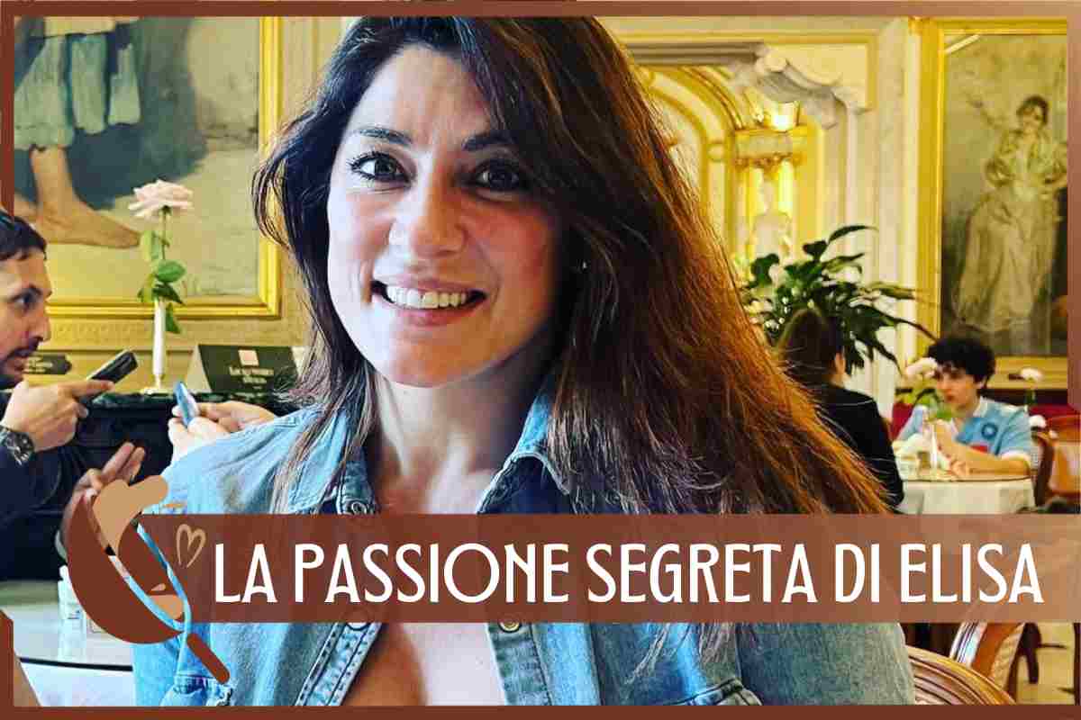 Elisa Isoardi in visita a Napoli