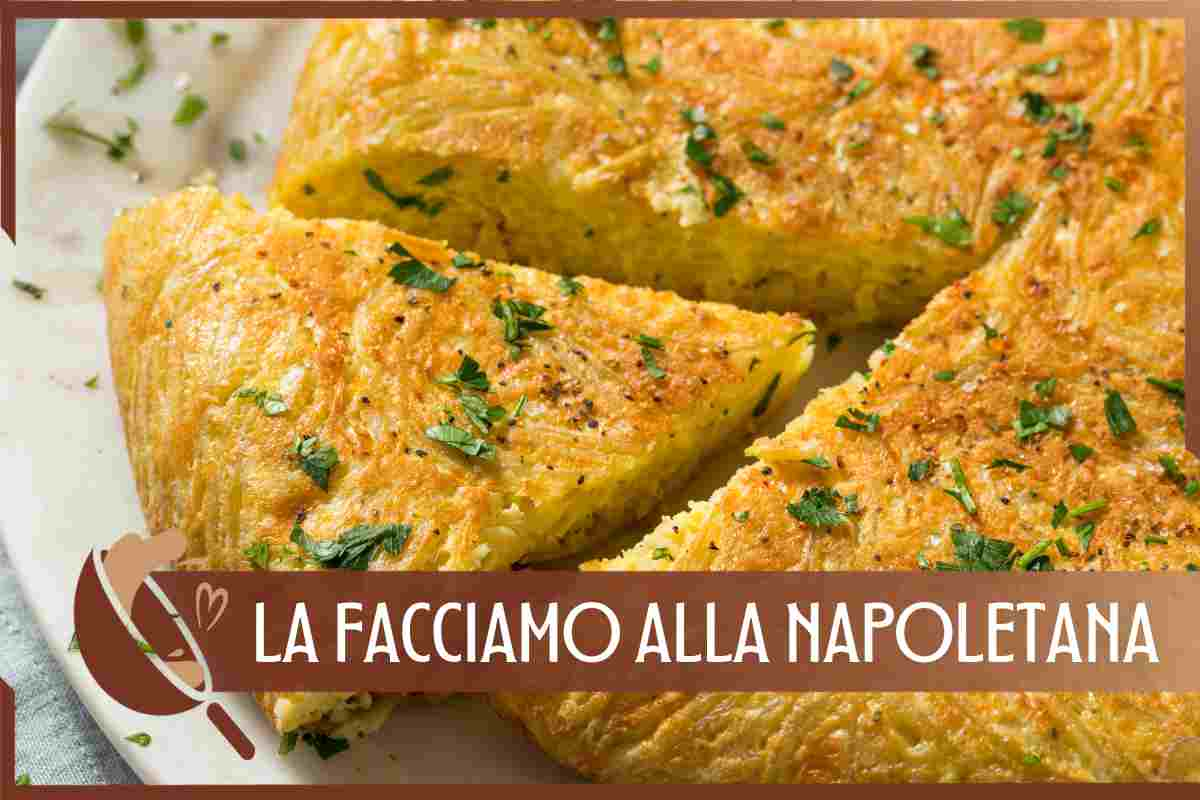 Ricetta frittata di spaghetti alla napoletana