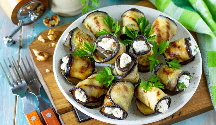 Ricetta involtini di melanzane