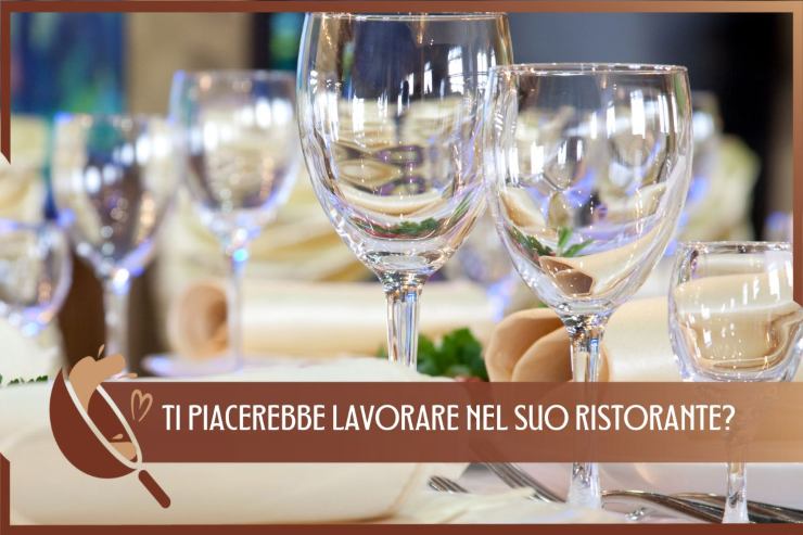 Proposta lavoro chef stellato ristorante