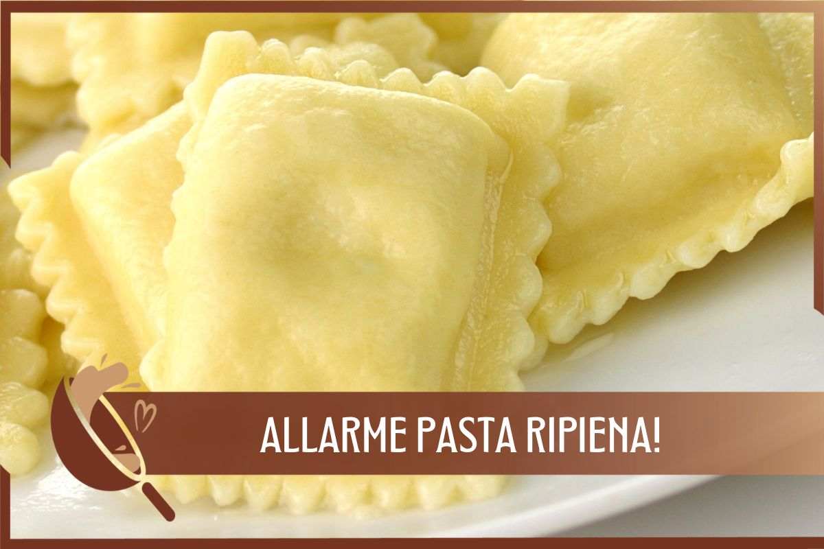 Pasta ripiena ritirata