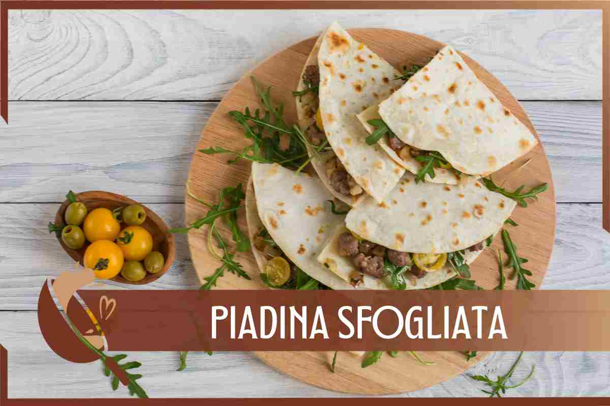 Piadina sfogliata facilissima