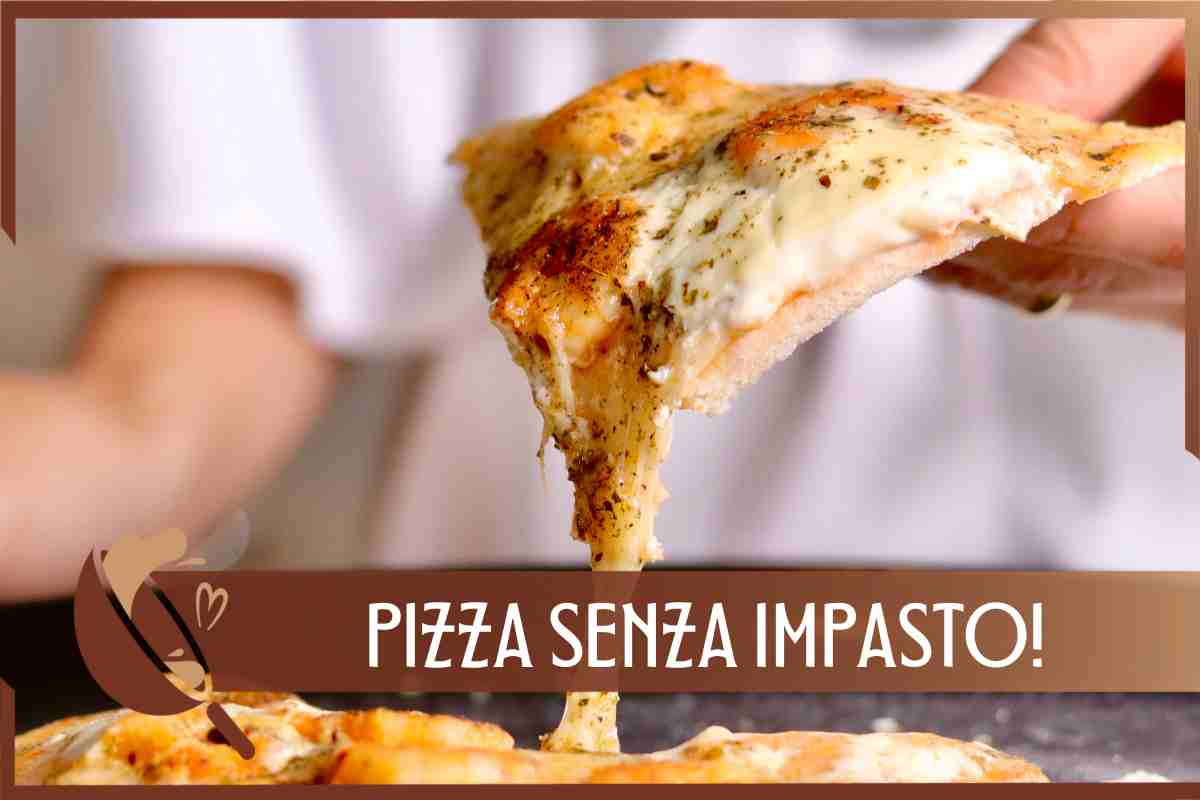 Pizza senza impasto