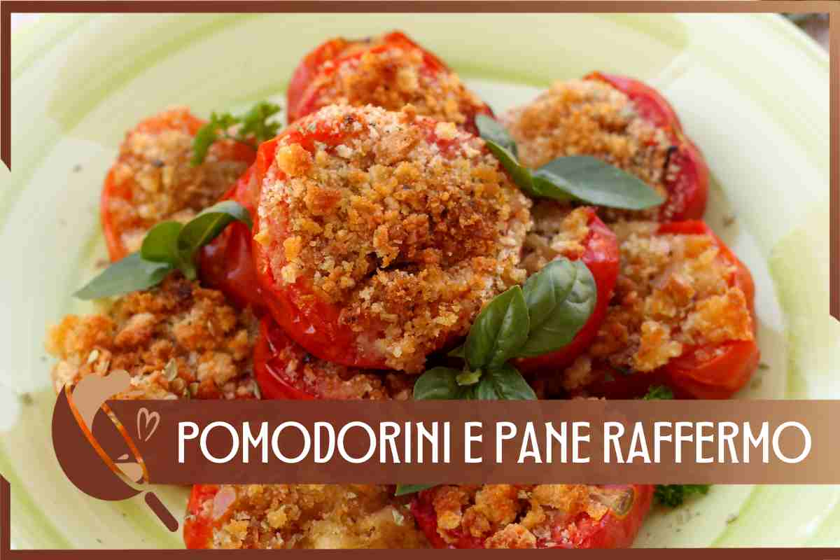 Ricetta con pomodorini e pane raffermo