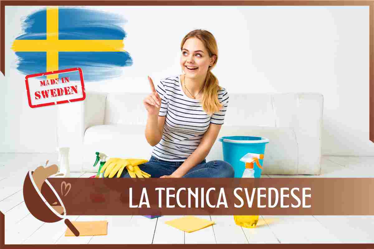 Pulire casa con la tecnica svedese
