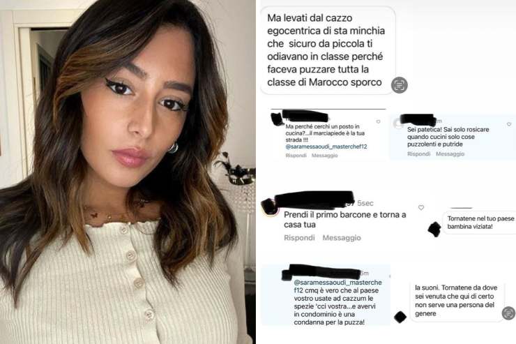 Sara Messaoudi risponde agli insulti