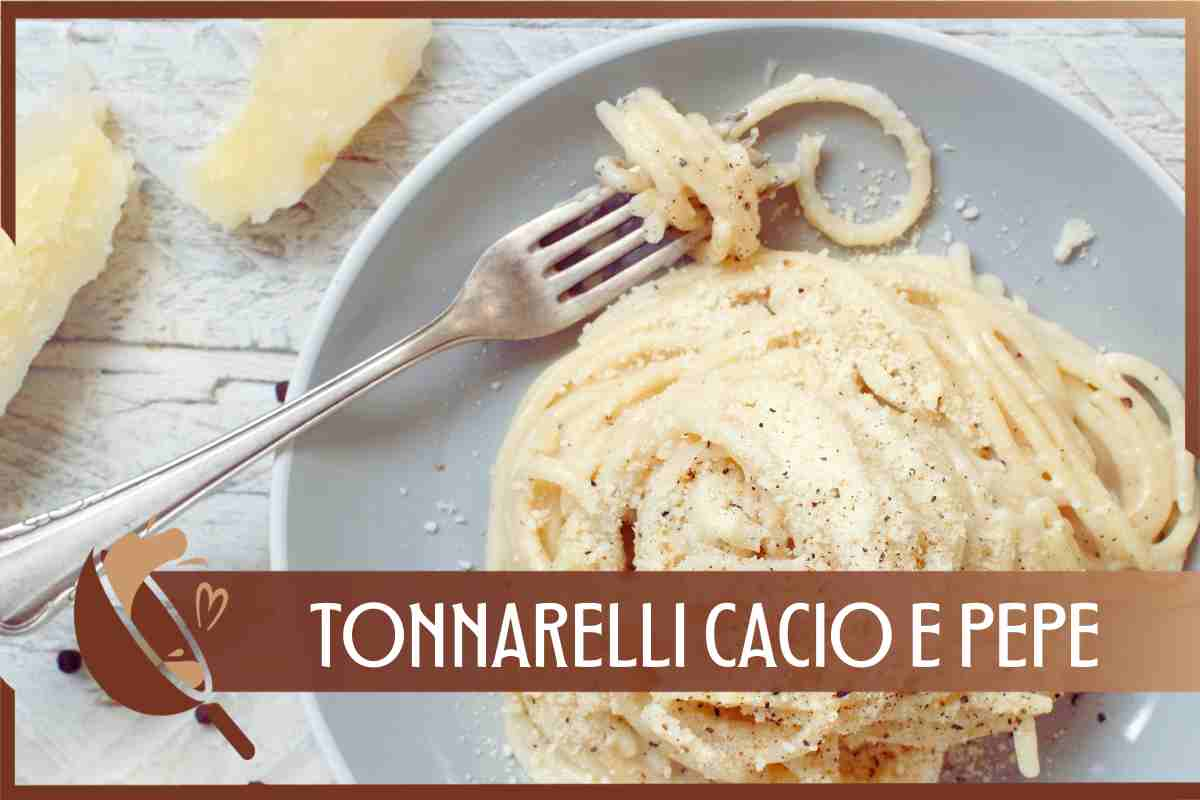 Ricetta tonnarelli cacio e pepe