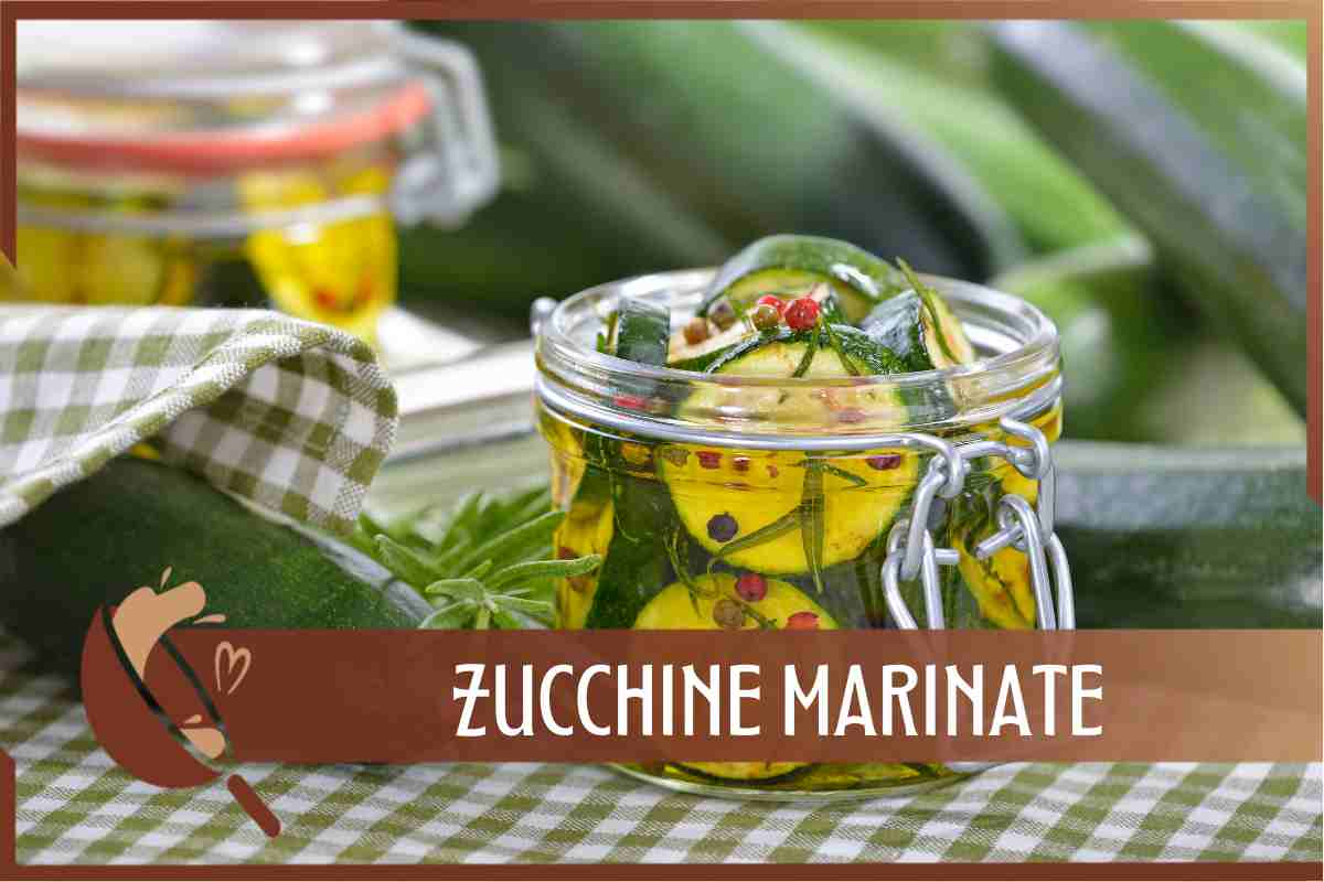 Zucchine marinate