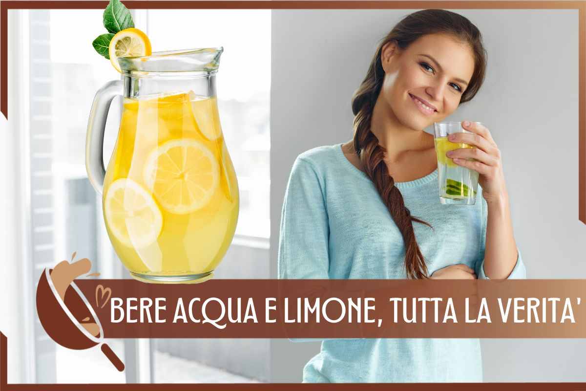 bere acqua e limone dimagrire  