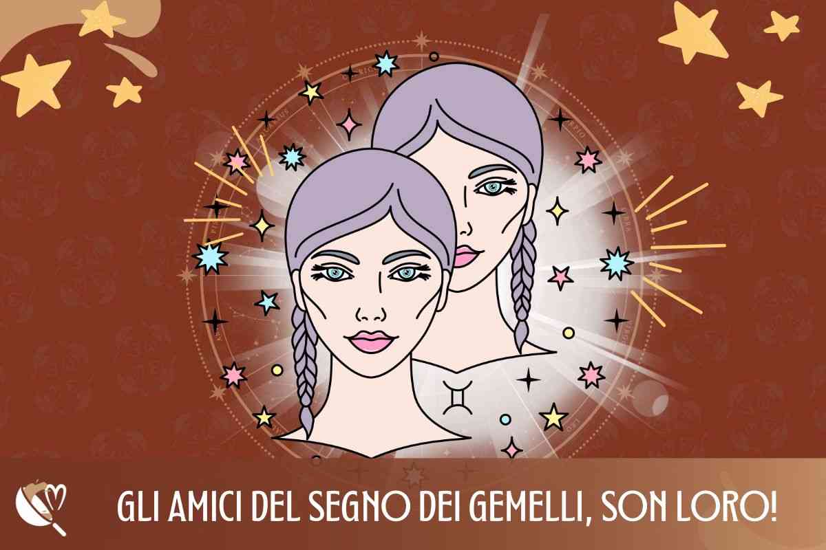 Gli amici del segno dei gemelli