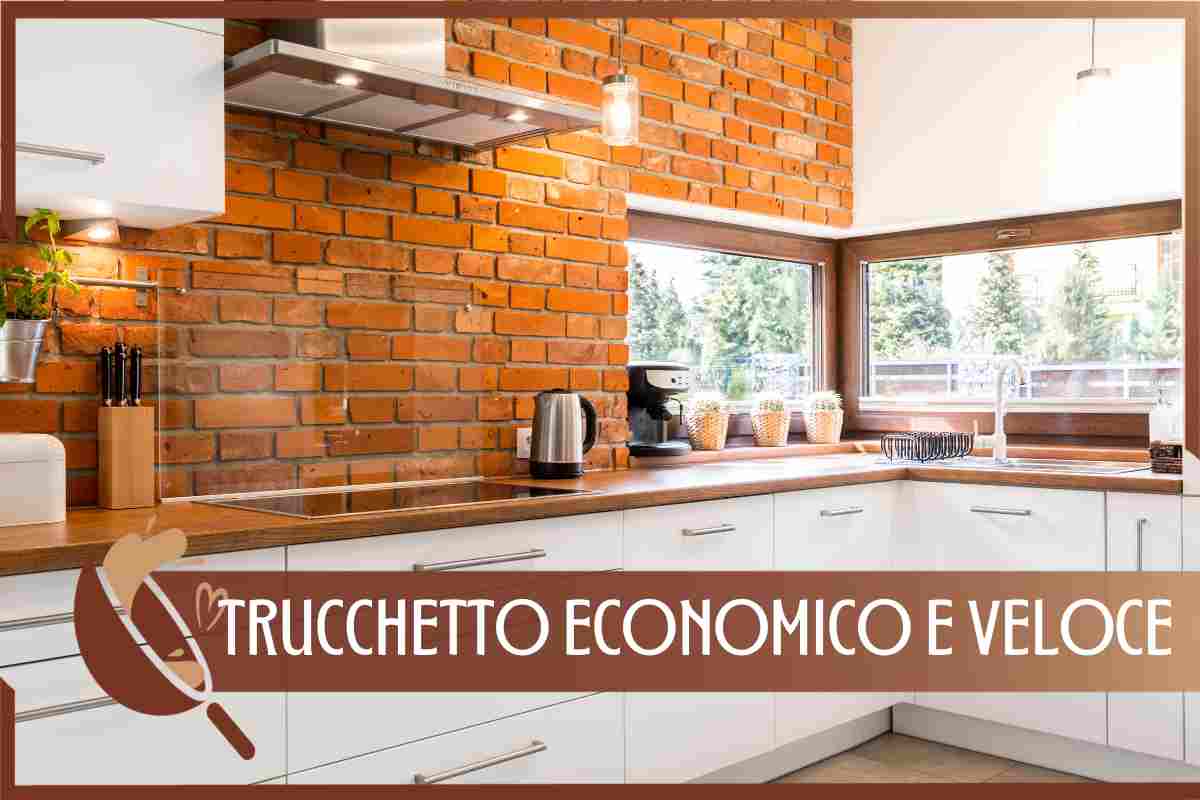 trucchetto per trasformare la cucina