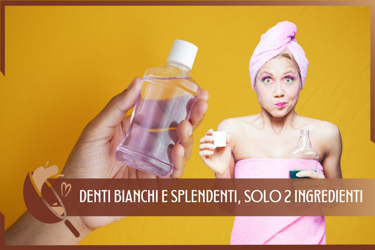 trucco denti bianchi 