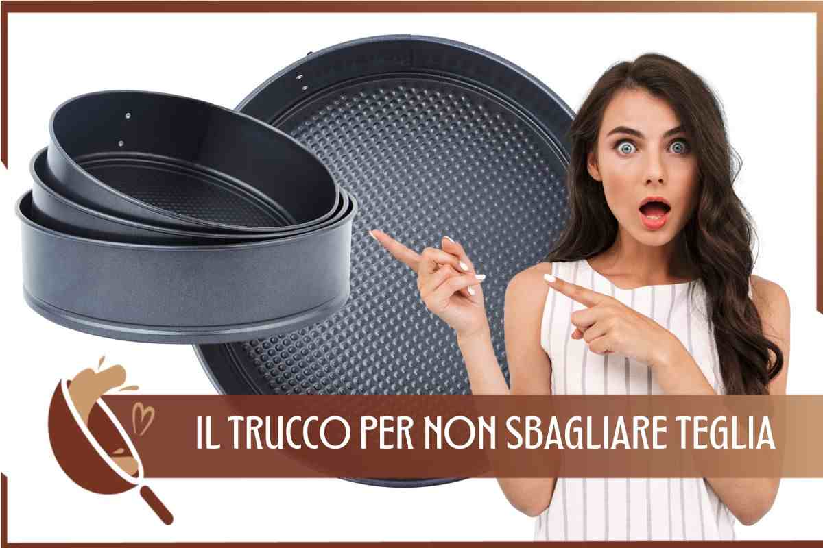 trucco teglia forno 