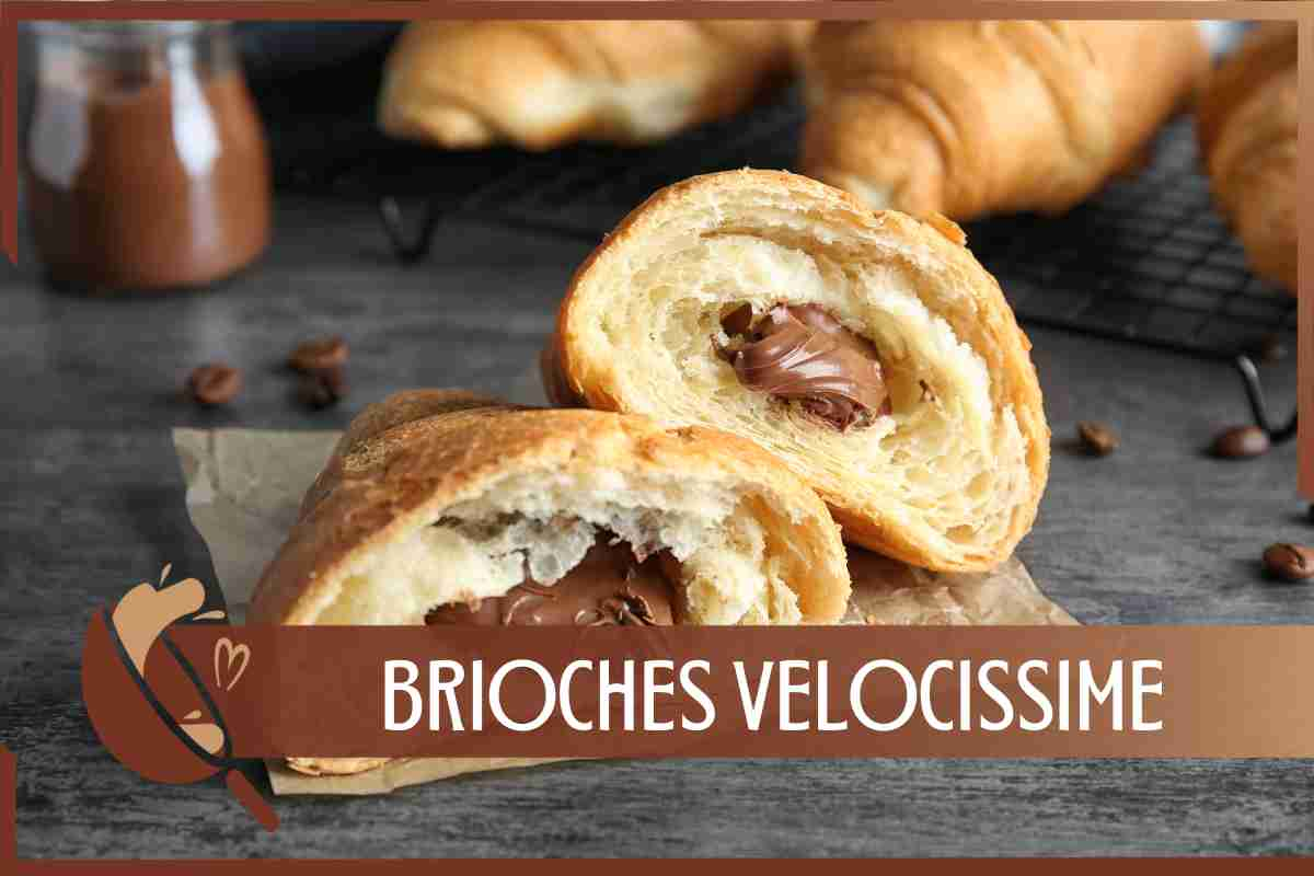 Brioches velocissime alla Nutella