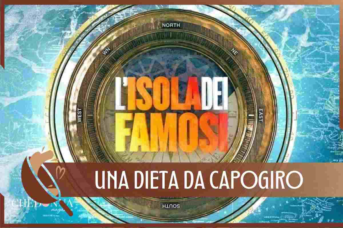 Dieta dei naufraghi de L'Isola dei Famosi