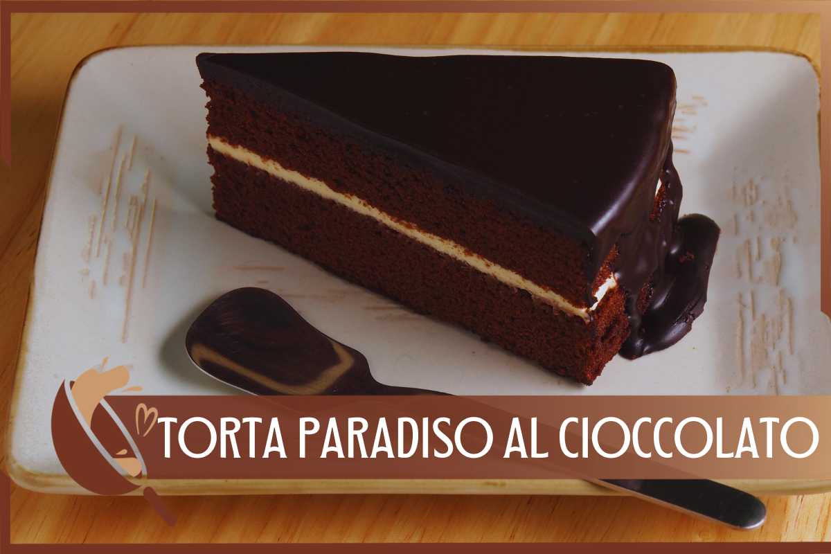 Ricetta torta paradiso al cioccolato