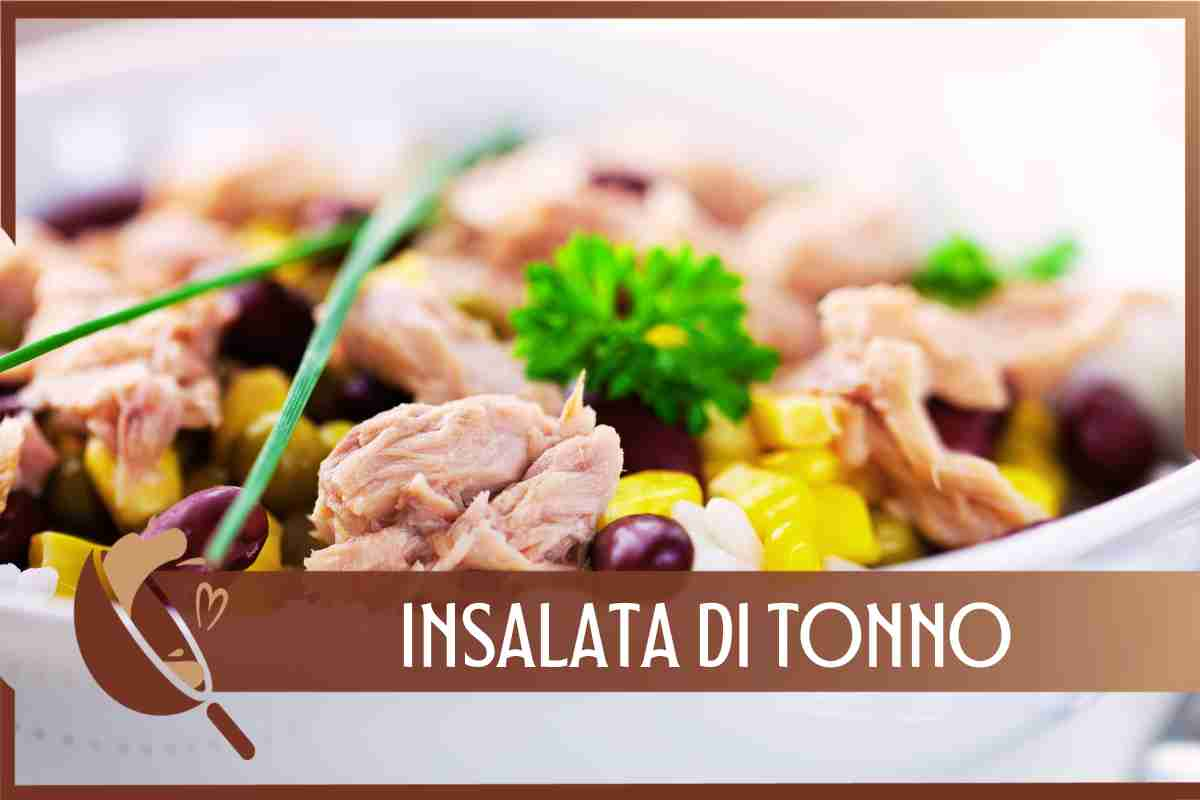 Ricetta insalata di tonno