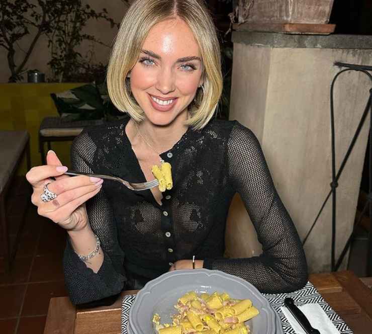 La dieta di Chiara Ferragni