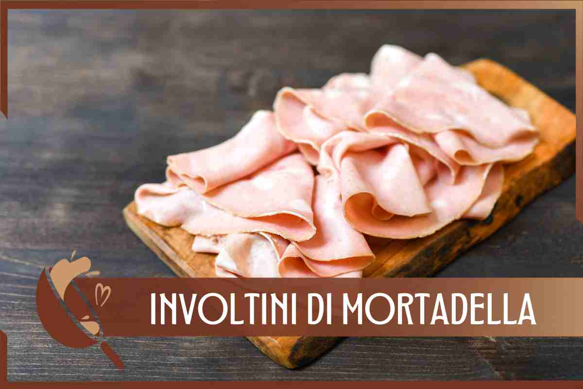 Ricetta involtini di mortadella