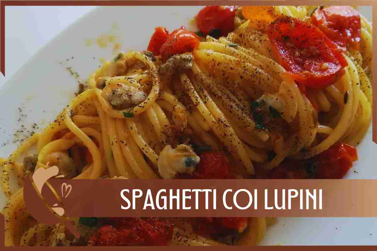 Ricetta spaghetti coi lupini