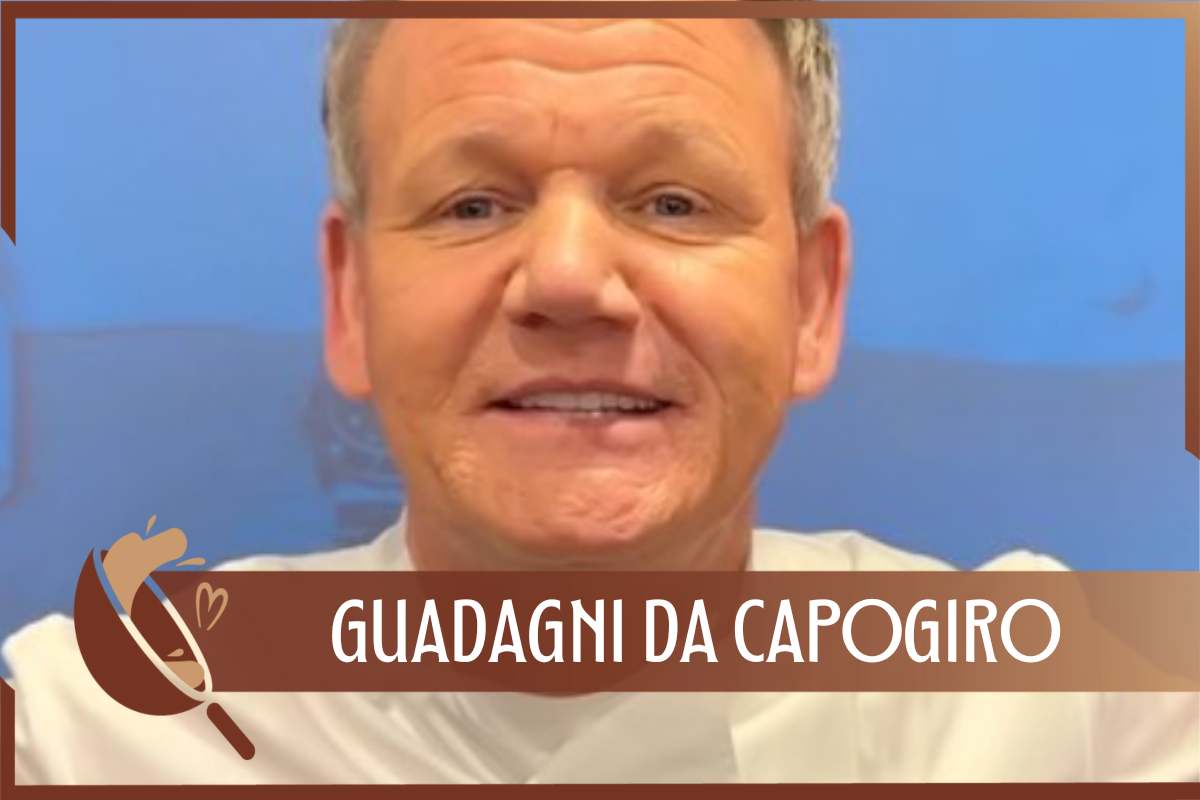 i guadagni di Gordon Ramsay 