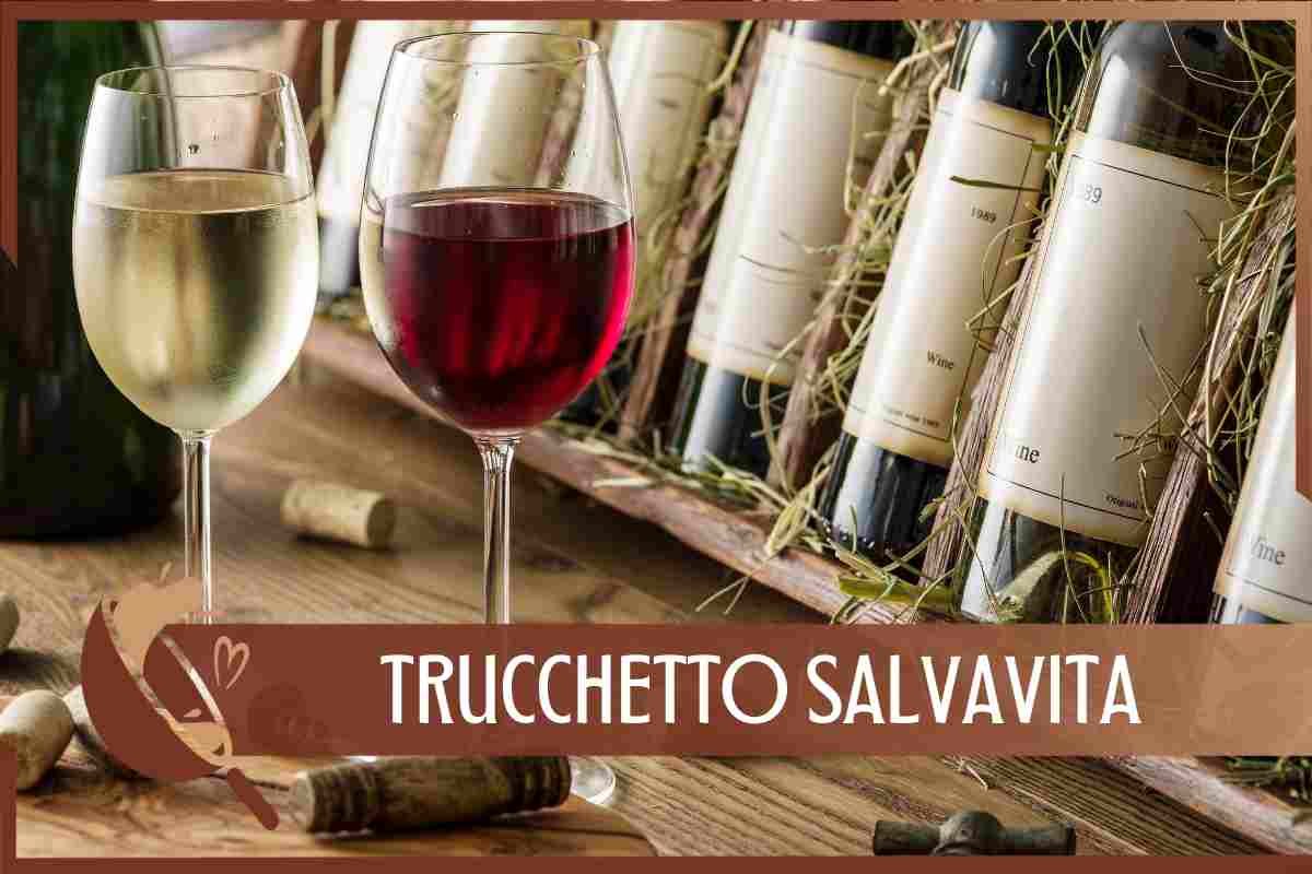 trucchetto per raffreddare il vino